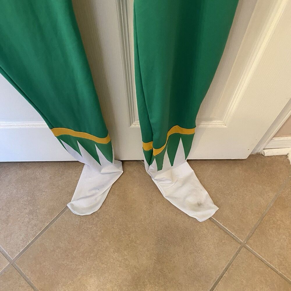 Mighty Morphin Power Rangers Morphsuits Green Ranger Adult Size XXL - Picture 7 of 14